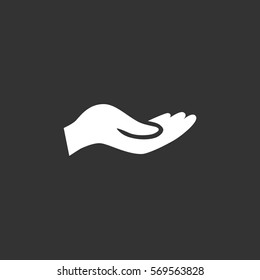 Give alms icon Flat.