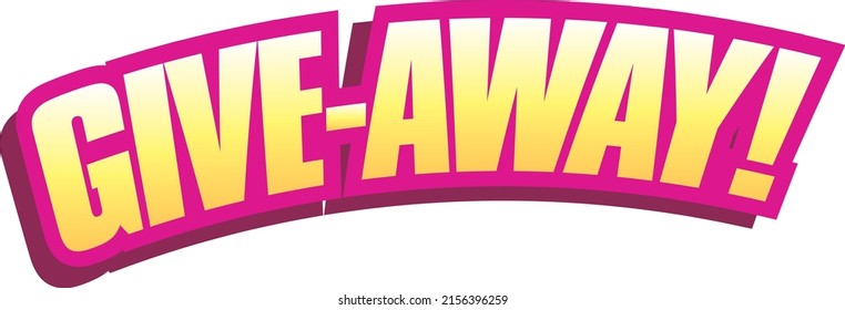 Give Away Headline in Pink Retail Headline
