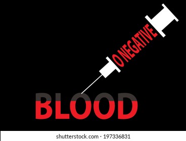 Give Blood Concept. Vector