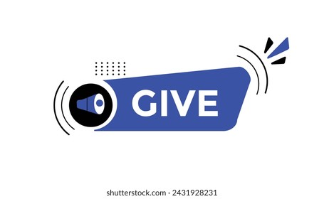give button web banner templates. Vector Illustration 
