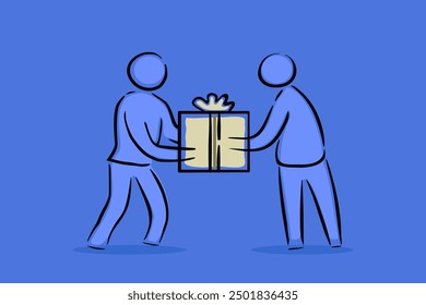 
Give gifts to each other. Connecting relationships with friends and relatives.