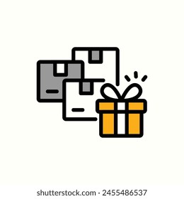 give icon, isolated icon in light background, perfect for website, blog, logo, graphic design, social media, UI, mobile app