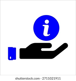 Give Info Diseño de Ilustración vectorial de íconos