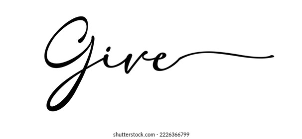 Geben Sie einen freundlichen Satz Continuous one line Kalligraphie. Minimalistische Handschrift auf weißem Hintergrund