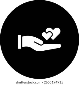 Icono de Vector de amor. Se puede utilizar para aplicaciones de impresión, móviles y de Web.
