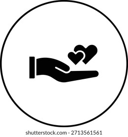 Icono de Vector de amor. Se puede utilizar para aplicaciones de impresión, móviles y de Web.