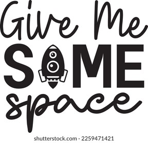 give me some space Disney SVG