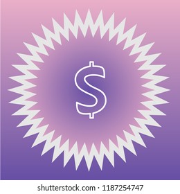Give money vector icon