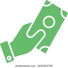 Icono de Vector de dinero. Se puede utilizar para aplicaciones de impresión, móviles y de Web.