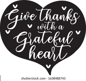 Give Thanks With A Grateful Heart
 Christmas Greeting in a Banner