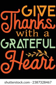 Give Thanks With A Grateful Heart eps cut file for cutting machine