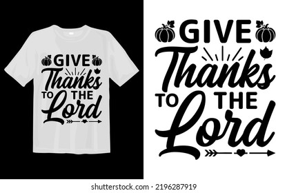 Give Thanks to the Lord