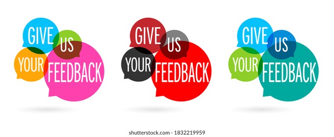 70 Give us your feedback Images, Stock Photos & Vectors | Shutterstock