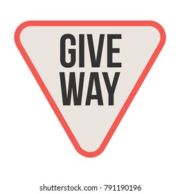 Give Way icon