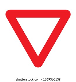 Give Way Traffic Road Caution Sign