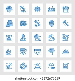 Give your digital designs a professional touch with this set of material icons. The icons are all high-quality and fully editable, so you can customize them to match your specific needs. 