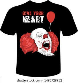 Give your heart t shirt design