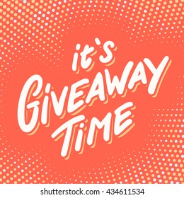 Giveaway banner.