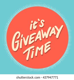 Giveaway banner.