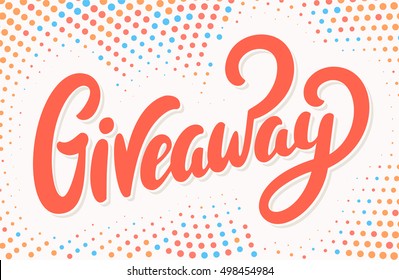 Giveaway banner.