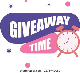 Giveaway Element Illustration Free Banner 