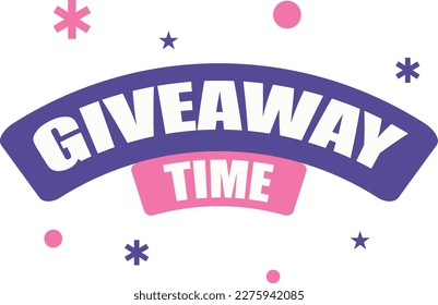 Giveaway Element Illustration Free Banner 