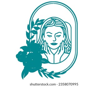 giving concept isolated vector or logo