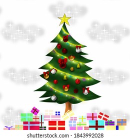 Giving gifts and happiness at Christmas