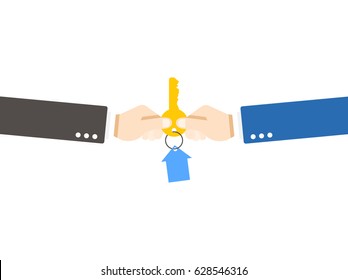 Giving the key
