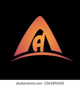 Giving vector concept or isolated logo, Logo or letter sketch