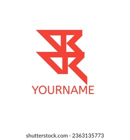 Giving vector concept or isolated logo, Logo or letter sketch