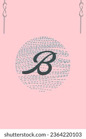 Giving vector concept or isolated logo illustration, Logo or letter sketch or illustration 