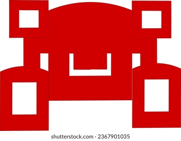 Concepto vectorial o logotipo aislado, negocio o empresa de logotipos o logotipos