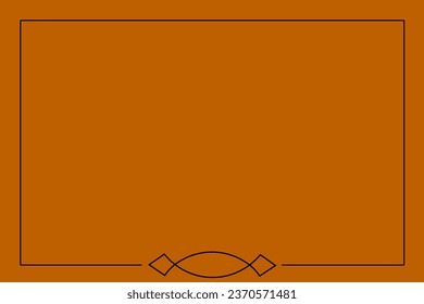 Giving vector concept or isolated logo. Yellow frame with color background, Logo or business logo or company logo