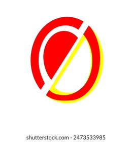 Giving vector concept or isolated logo. Letter, Logo or business logo or company logo