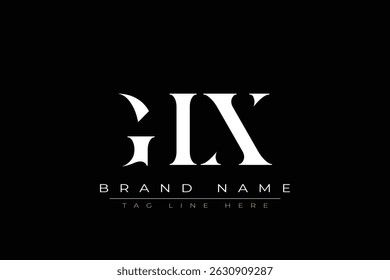 GIX abstract letter logo design. This logo is designed by three abstract letters.