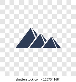 Giza icon. Trendy Giza logo concept on transparent background from Architecture and Travel collection