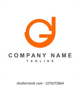 Gj Gju Initials Company Logo Stock Vector (Royalty Free) 1276372864 ...