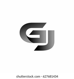 Kg Negative Space Letter Logo Stock Vector (Royalty Free) 352148774 ...