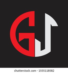 Gj Monogram Images, Stock Photos & Vectors 