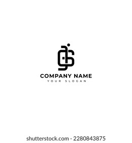 Gj Initial signature logo vector design