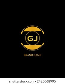 In: GJ Letter Logo Design. Einzigartiges attraktives kreatives modernes Initial GJ Initial Based Letter Icon Logo