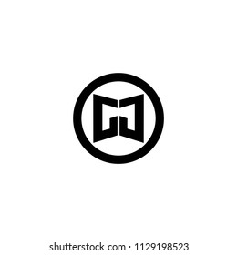 gj letter vector logo