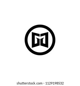 gj letter vector logo