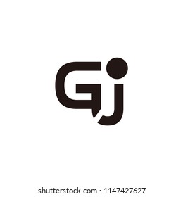 Similar Images, Stock Photos & Vectors Of Initial Gj Black Business 