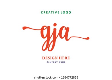 GJA lettering logo is simple, easy to understand and authoritative