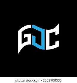 GJC logo design, GJC simple and modern logo. GJC luxurious alphabet design  
