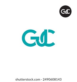 GJC Logo Letra Monograma Diseño