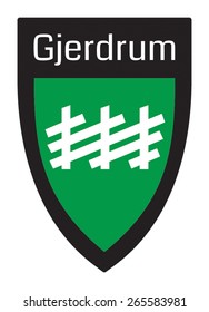 Gjerdrum municipality (Norway) sticker