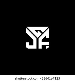 GJF letter logo vector design, GJF simple and modern logo. GJF luxurious alphabet design  